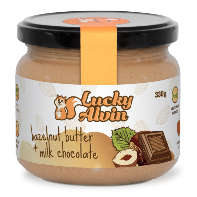 hazelnut butter + milk chocolate - 330 g