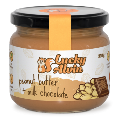 peanut butter + milk chocolate - 330 g